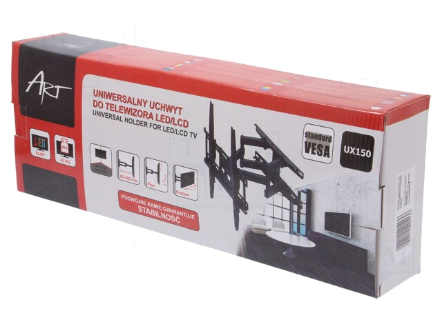 LCD/LED-houder; kipbaar LCD/LED-houder; kipbaar